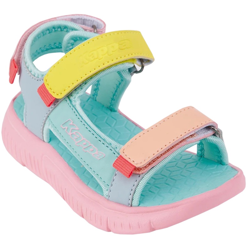 Kappa Kana Mf sandales pour enfants rose et menthe 260886MFK 2117 multicolore Kappa Kana Mf sandales pour enfants rose et menthe 260886MFK 2117 multicolore