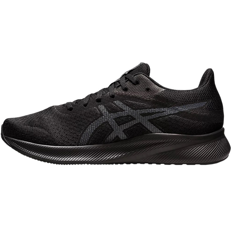 Chaussures running homme Asics Patriot 13 noir et gris 1011B485 002 le noir Chaussures running homme Asics Patriot 13 noir et gris 1011B485 002 le noir