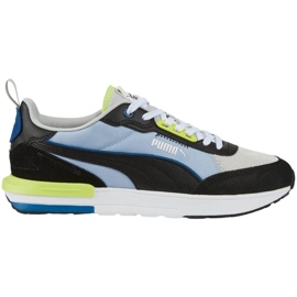 Puma R22 Bleu noir-gris-bleu 383462 11 chaussures le noir