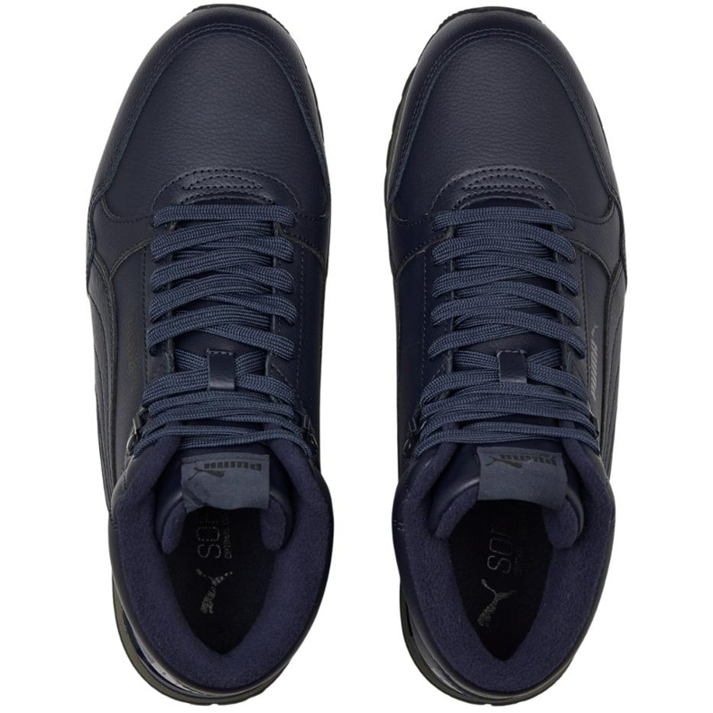 Puma St Runner v3 Mid chaussures pour hommes, bleu marine 387638 04