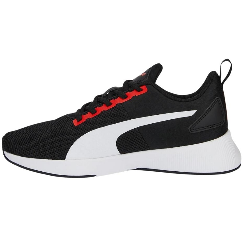 Puma Flyer Runner Jr. noir et blanc 192928 33 chaussures pour enfants le noir