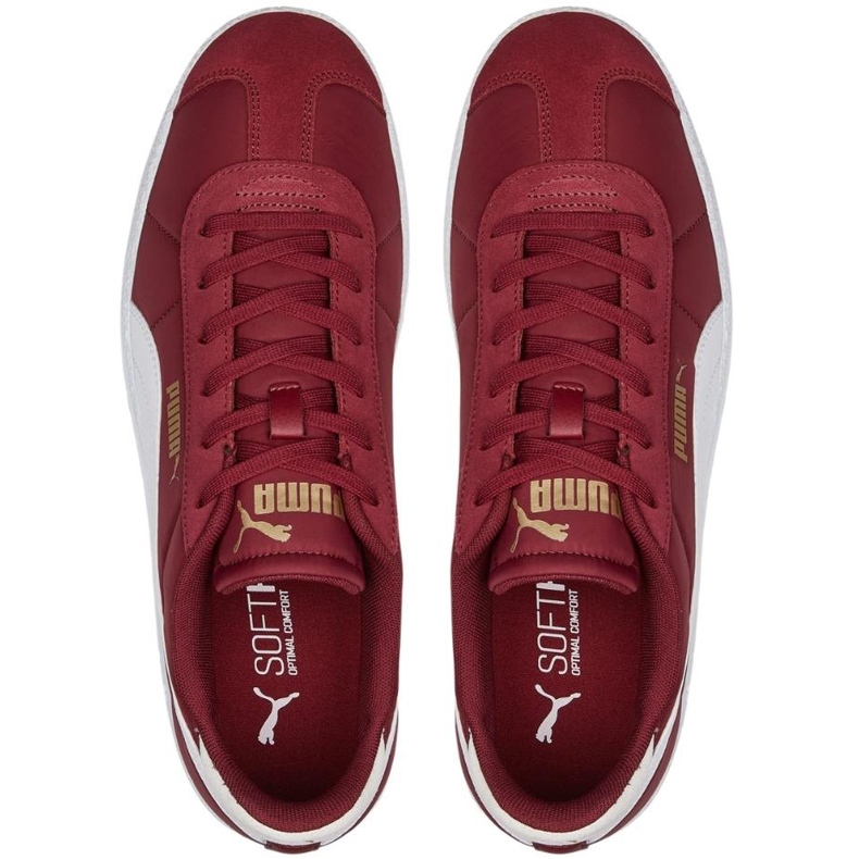Chaussures Puma Club Nylon bordeaux 384822 07 rouge Chaussures Puma Club Nylon bordeaux 384822 07 rouge