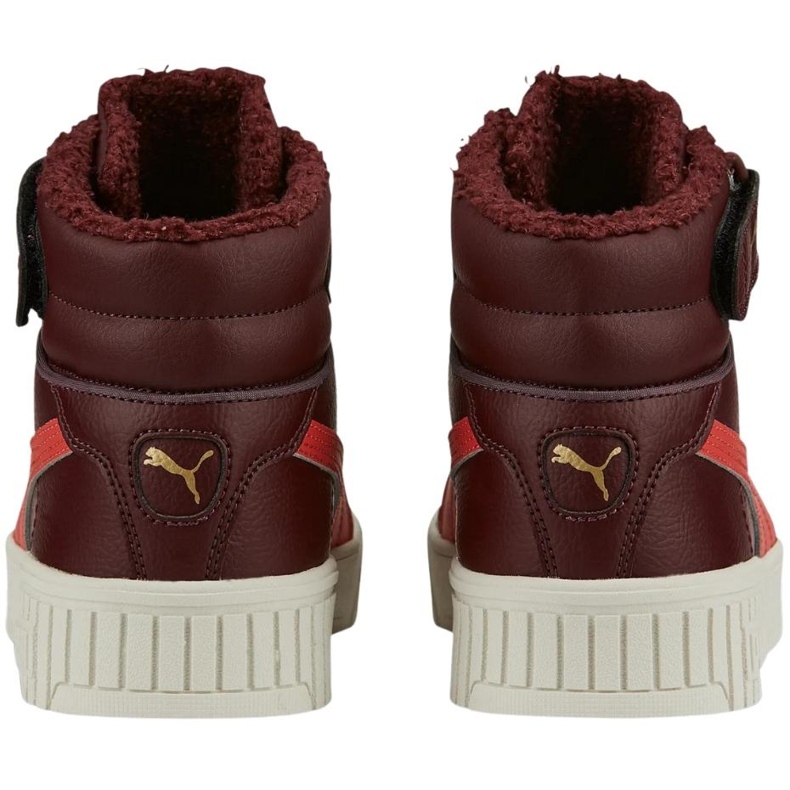 Chaussures enfant Puma Carina 2.0 Mid Wtr Jr bordeaux 387380 02 rouge Chaussures enfant Puma Carina 2.0 Mid Wtr Jr bordeaux 387380 02 rouge