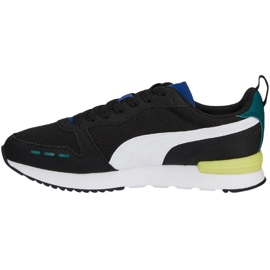 Chaussures homme Puma R78 noir et blanc 373117 59