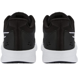 Chaussures homme Puma Transport Modern noir et blanc 377030 01 le noir