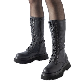 Bottes noires hautement isolées par Upton