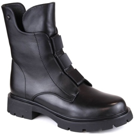 Filippo W PAW492 bottes zippées isolées, noir