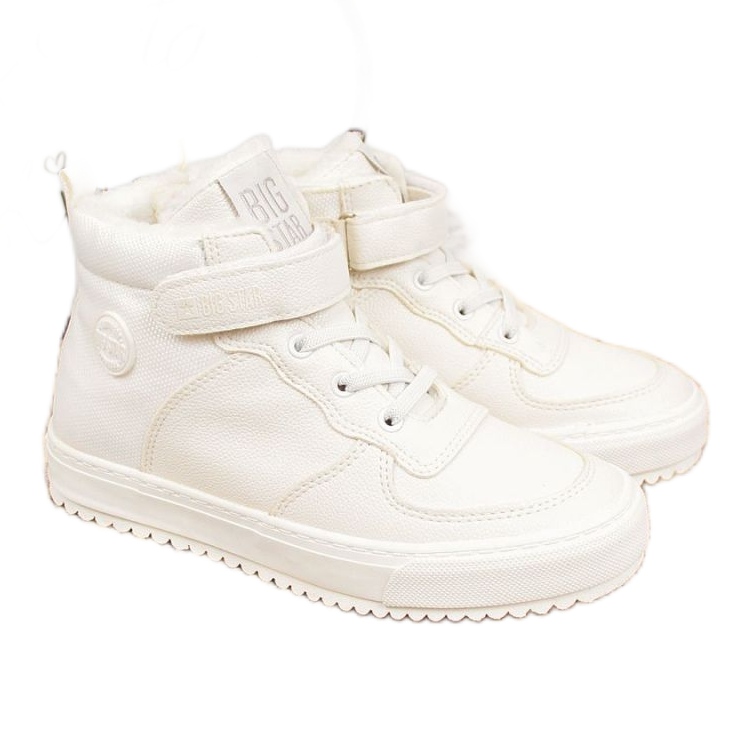 Chaussures isolées Big Star Jr GG374041 INT1435B blanche
