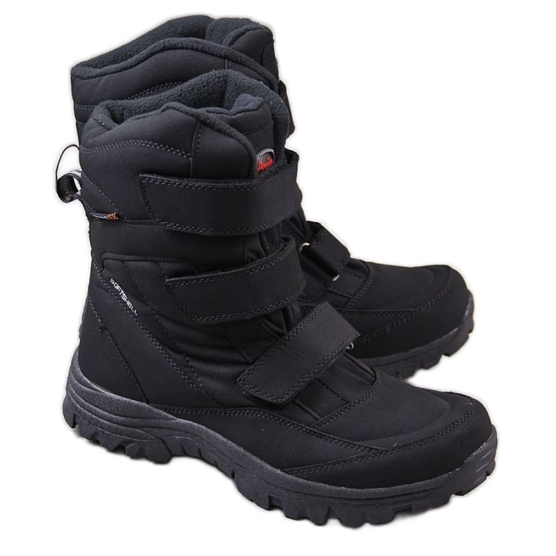 Bottes de neige de trekking imperméables American Club M AM500 le noir Bottes de neige de trekking imperméables American Club M AM500 le noir