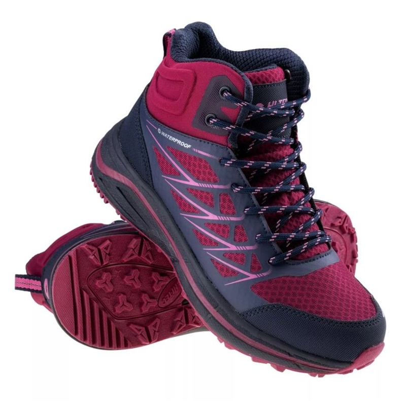 Chaussures Hi-Tec Rewile Mid Wp 92800442440 rose