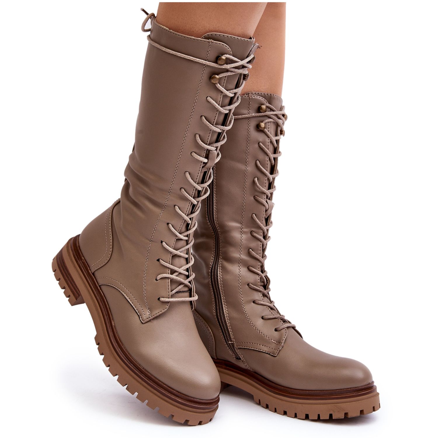 Boots femme mi discount mollet
