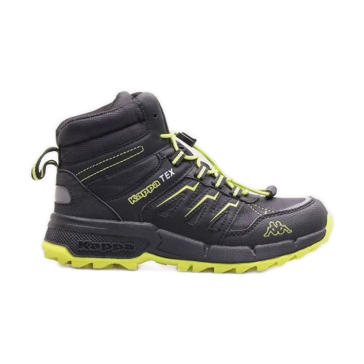 Chaussures Kappa Boxford Mid Tex K Jr 261065K-1133 le noir