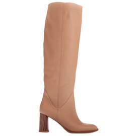 Marco Shoes Bottes à talons hauts beige Marco Shoes Bottes à talons hauts beige