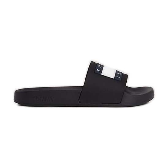 Tongs Tommy Hilfiger Flag Pool Slide Ess W EN0EN02115BDS le noir