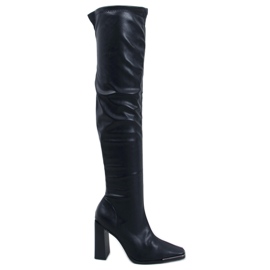 Mules à talons Marlone noires le noir