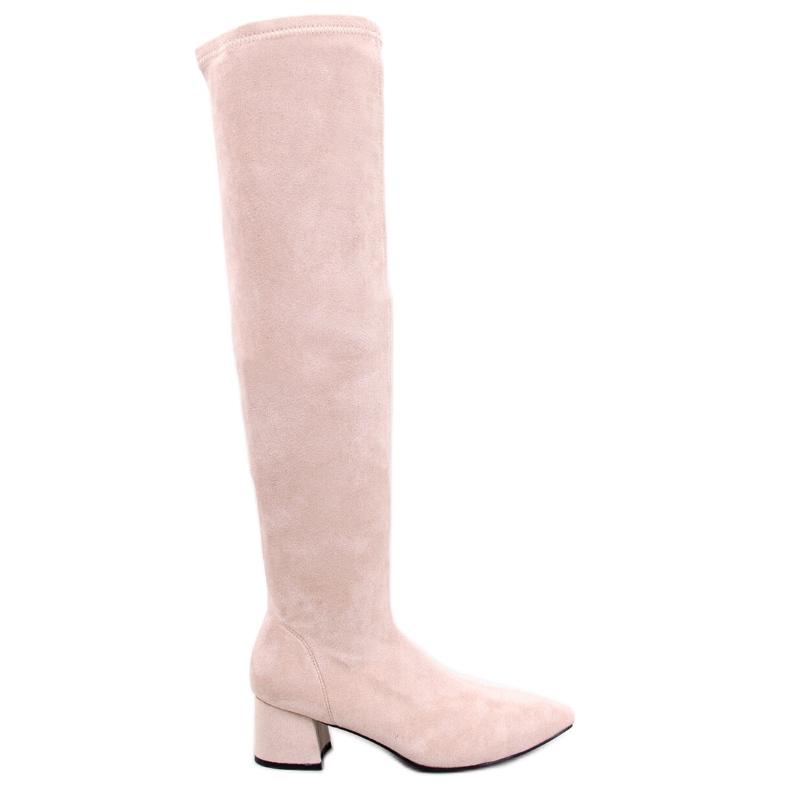 Diondre Mousquetaires à petits talons beiges Diondre Mousquetaires à petits talons beiges