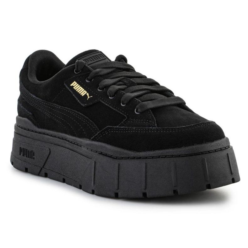 Puma Mayze Reclaim Suède W chaussures 383983-01 le noir