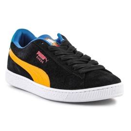 Chaussures Puma en daim Garfield M 384182-01 le noir