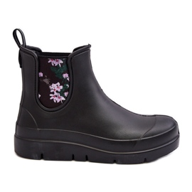 Bottines en caoutchouc femme Stella 773 Lemigo Noir le noir