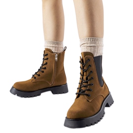 Boots marron à semelle massive Swinford brun