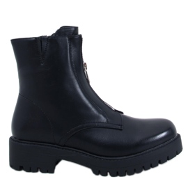 Onley Bottines protectrices noires avec fermeture éclair le noir