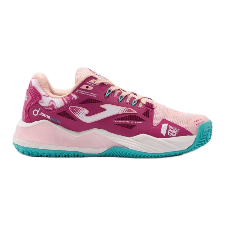 Chaussures Joma T.Spin Lady 2313 W TSPILS2313P rose