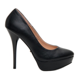 Ideal Shoes Escarpins classiques noir