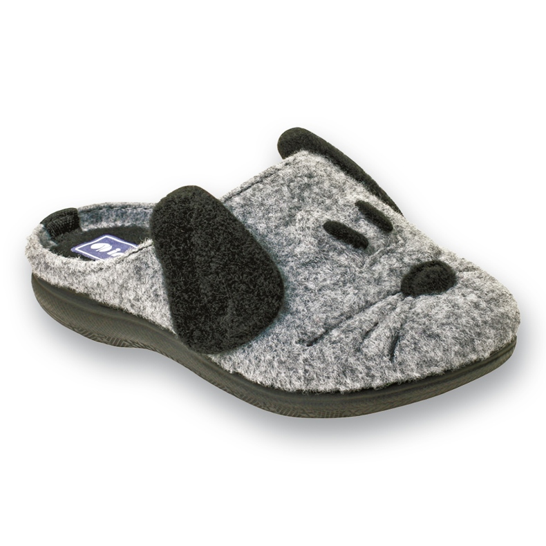 Slippers des enfants chauds inblu 708x005 Gray gris