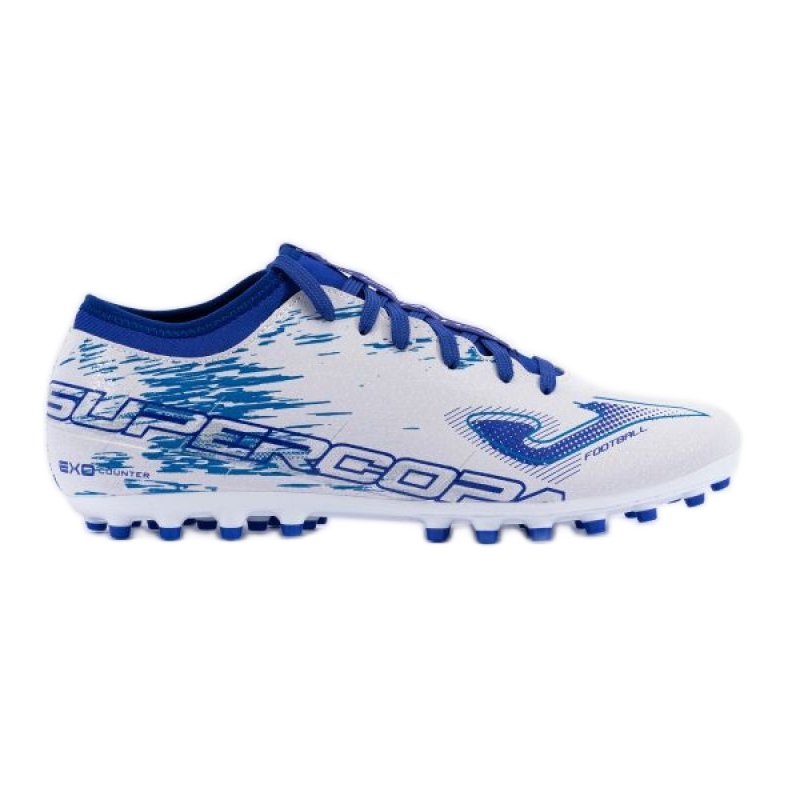 Chaussures Joma Supercopa 2302 M SUPW2302AG blanche Chaussures Joma Supercopa 2302 M SUPW2302AG blanche