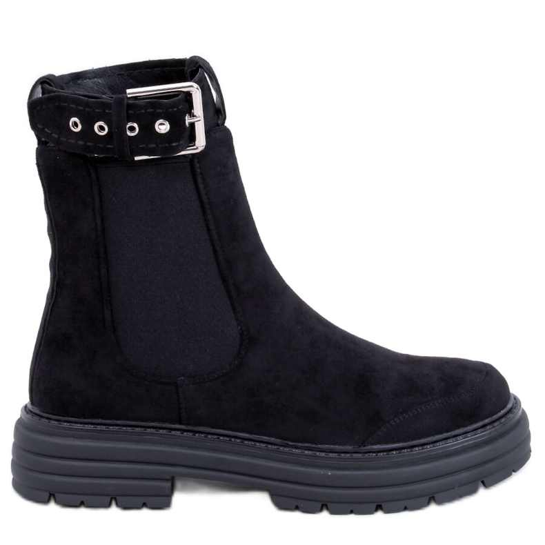 Bottines Chelsea femme Carls noires le noir Bottines Chelsea femme Carls noires le noir