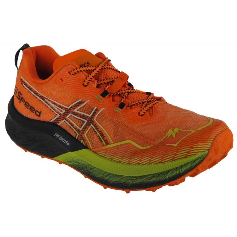 Chaussures de course Asics Fujispeed 2 M 1011B699-800 orange