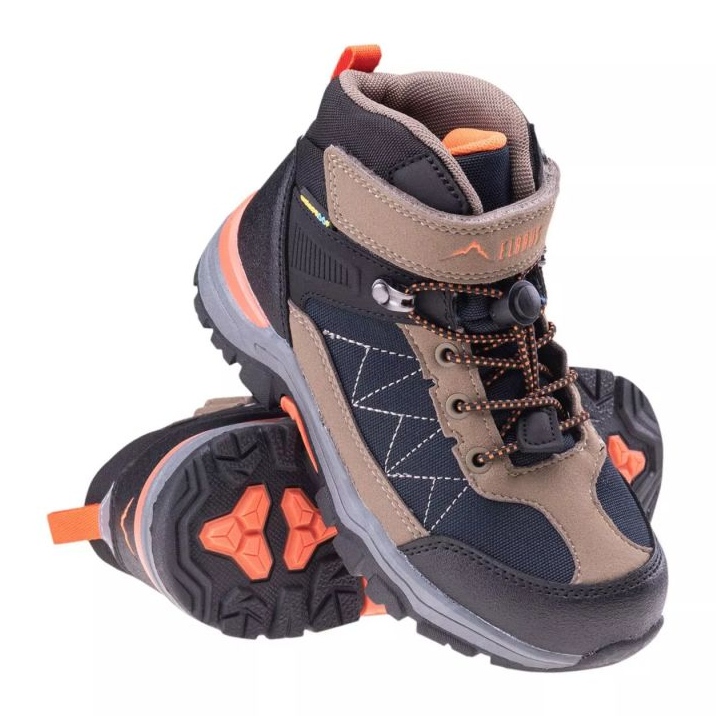 Chaussures Elbrus Alven Mid Wp Jr 92800442273 brun