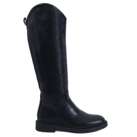 Bottes classiques femme Adams Black le noir