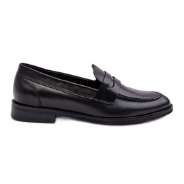 Mocassins En Cuir Homme Zazoo 1570/1 Noir