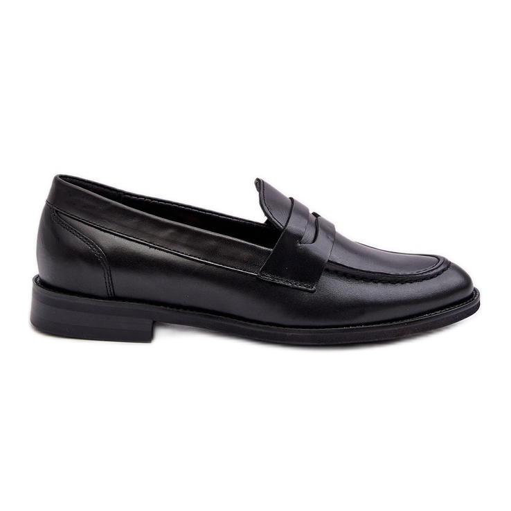 Mocassins En Cuir Homme Zazoo 1570/1 Noir le noir
