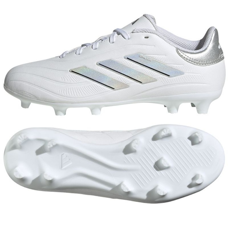 Chaussures de football Adidas Copa Pure.2 League Fg Jr IE7496 blanche