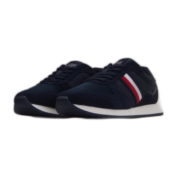 Chaussures Tommy Hilfiger Runner Evo Mix M FM0FM04699 DW5 bleu Chaussures Tommy Hilfiger Runner Evo Mix M FM0FM04699 DW5 bleu