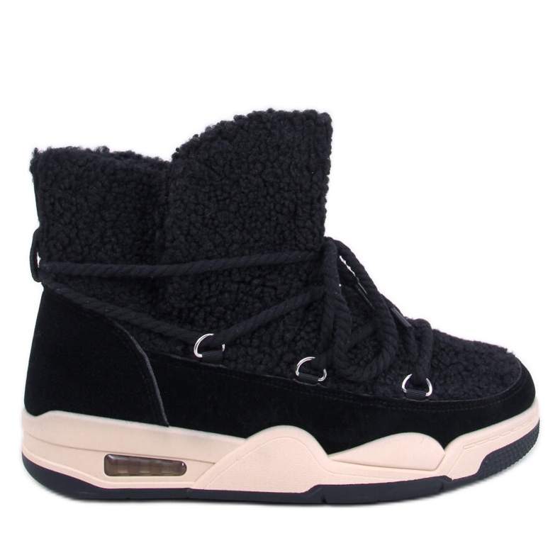 Bottes de neige isolées Remal noires le noir