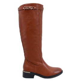 Bottes classiques pour femmes Forte Camel brun