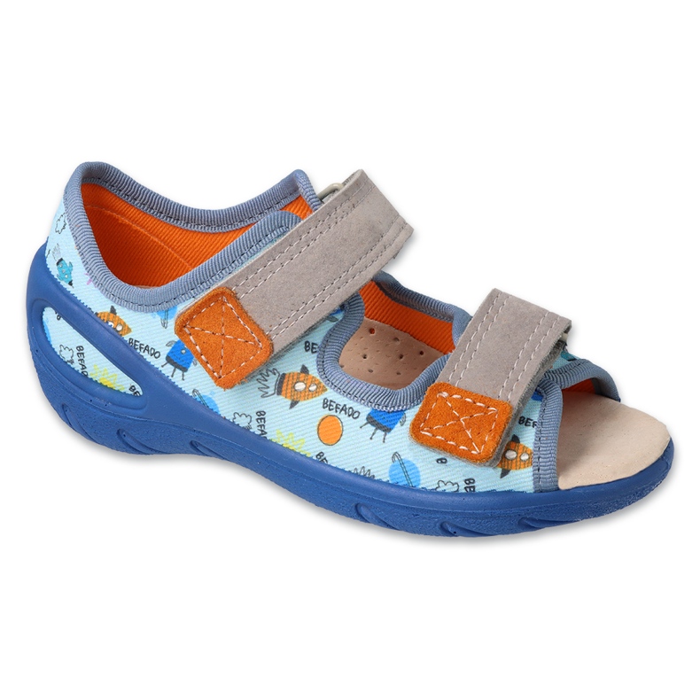Befado chaussures pour enfants pu 065X185 bleu