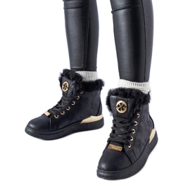 Baskets montantes Pielungo isolées noires