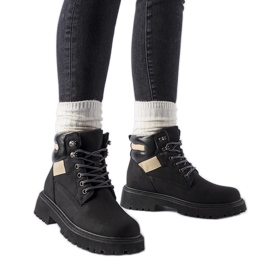 Bottines isolées noires Bloomfield le noir