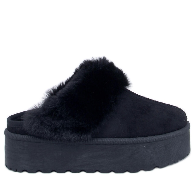 Allod Chaussons de neige plateforme noirs le noir Allod Chaussons de neige plateforme noirs le noir