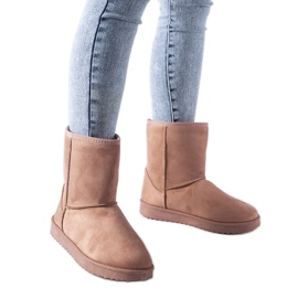 Bottes de neige Libero classiques isolées roses