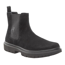 Calvin Klein Jeans Lug Mid Chelsea Boot M YM0YM00271 chaussures noir