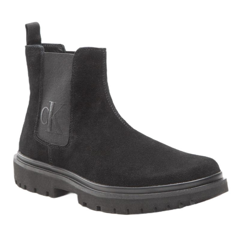 Calvin Klein Jeans Lug Mid Chelsea Boot M YM0YM00271 chaussures le noir Calvin Klein Jeans Lug Mid Chelsea Boot M YM0YM00271 chaussures le noir
