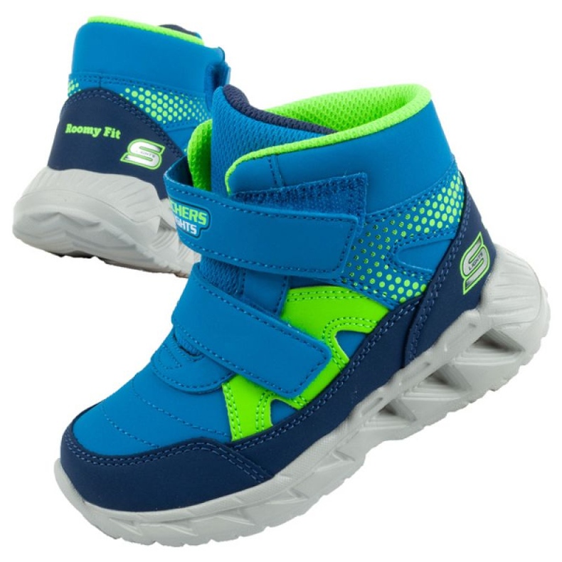 Skechers chaussures LED 401507N/NVLM bleu