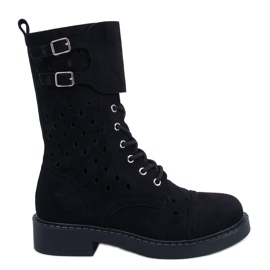 Bradys Bottines ajourées noires le noir