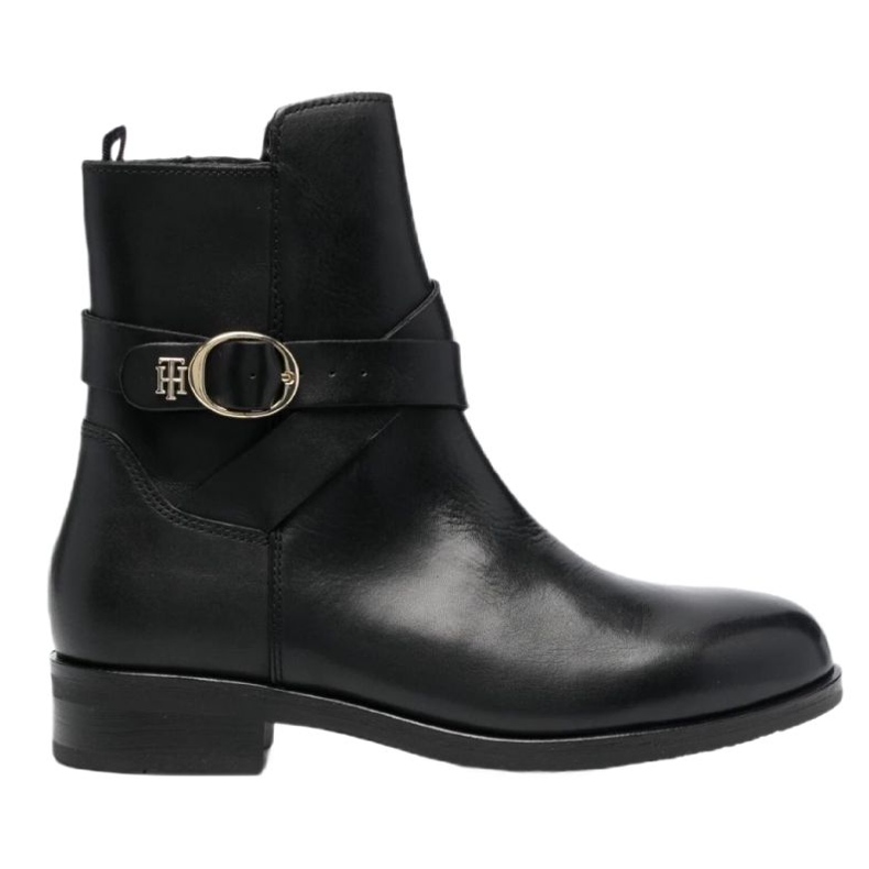 Chaussures Tommy Hilfiger Belt W FW0FW06753 le noir