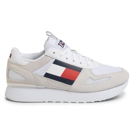 Tommy Hilfiger Chaussures Tommy Jeans Runner M EM0EM00410-YBS blanc